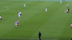 Lo que le hizo Odegaard a Saúl: Un baile en una baldosa