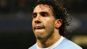 Mancini: "Tévez está muy cerca de jugadores como Rooney o Messi"