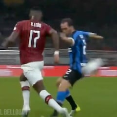 Un avezado: la exhibición de Godín en el clásico ante Milan