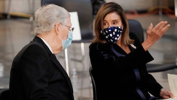 Nancy Pelosi y Mitch McConnell en Washington, D.C., U.S. Julio 27, 2020. 