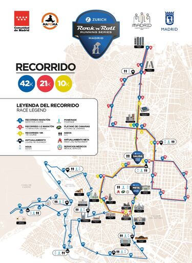 La Marat¨®n de Madrid se supera con su paso por Sol