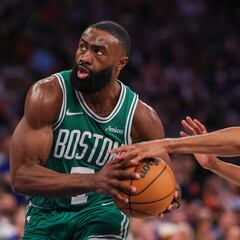 Jaylen Brown acabó la temporada con un desgarro parcial de meniscos