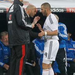 Zidane: "El consejo que le doy a Benzema es que esté atento"