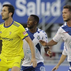 Tenerife 1 - Cádiz 0: goles, resultado y resumen del partido