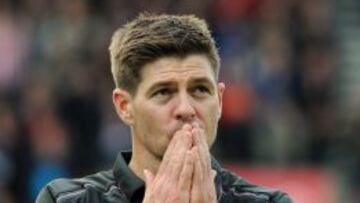 Gerrard se despide de los aficionados del Liverpool