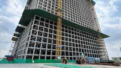 No es un edificio: el ambicioso plan de China para crear la primera batería gravitacional a gran escala