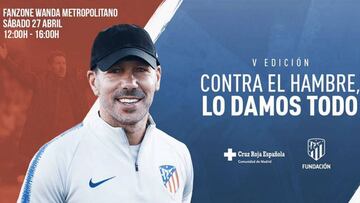 Cartel de la campaña de Simeone.