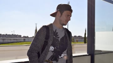 Roman Zozulya, hace unos d&iacute;as en la Ciudad Deportiva del Rayo Vallecano.