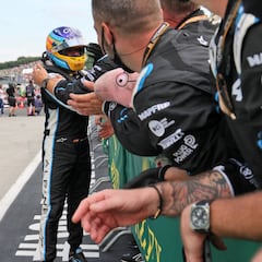 "Alonso está feliz, aunque sé que en el fondo quería ganar"