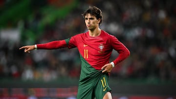 Joao Felix, en el partido contra Nigeria.