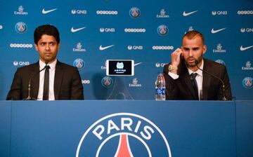 Paris Saint-Germain's (PSG) new recruit Spanish Jese Rodríguez