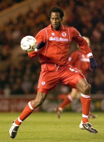 Ugo Ehiogu in action for Middlesbrough