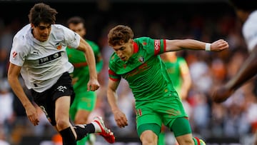 Osasuna viste Macron.