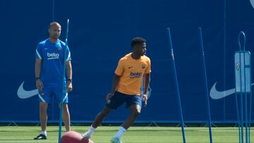 06/05/22
ENTRENAMIENTO DEL BARCELONA
Ansu Fati
