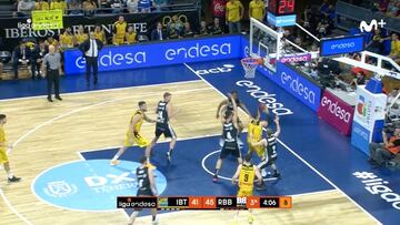 Resumen del Iberostar Tenerife vs. RETAbet Bilbao de Liga Endesa