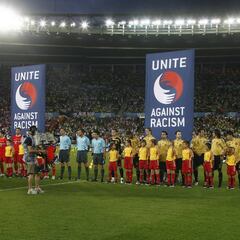 España sólo ha jugado un partido en suelo ruso