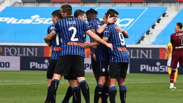 Partido de la Serie A entre Atalanta y Udinese