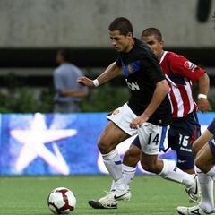La última vez que Chicharito enfrentó a las Chivas