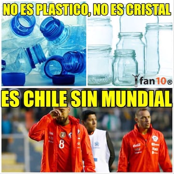 Los mejores memes de la eliminación de Chile y Estados Unidos