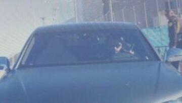 Carvajal, entrando en Valdebebas