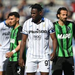 Duván regresa y Muriel marca, pero Atalanta cae ante Sassuolo