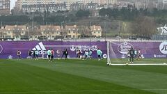 Encontronazo entre Mesa y Malsa en el entrenamiento