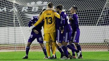 11/01/20 PARTIDO UNICO COPA DEL REY 
 SEGUNDA RONDA ELIMINATORIA 
 MARBELLA -VALLADOLID 
 FIN DE PARTIDO ALEGRIA CLASIFICACION