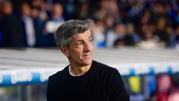 Imanol Alguacil durante un partido con la Real Sociedad.