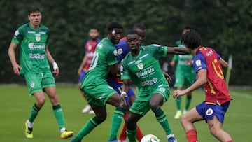 Equidad y Pasto empatan en Bogotá por Liga BetPlay.