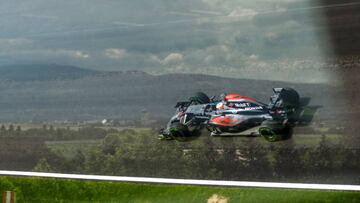 Fernando Alonso en Austria.