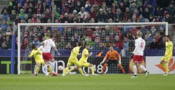 1-0. Djuricic marcó el primer tanto del partido.