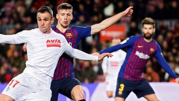 Lenglet se afianza y demuestra feeling con Piqué