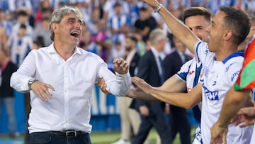 02/06/24
PARTIDO DE SEGUNDA DIVISION
CD LEGANES - ELCHE CF
CELEBRACION DEL CD LEGANES CAMPEON Y ASCENSO A PRIMERA DIVISION - TXEMA INDIAS TELLO DIRECTOR DEPORTIVO Entrenador BORJA JIMENEZ SAEZ
