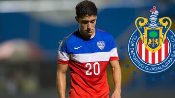 Alejandro Zendejas con la Selección Sub-17 de Estados Unidos en el premundial de Concacaf 2015