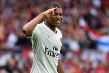 Paris Saint-Germain's Kylian Mbappé