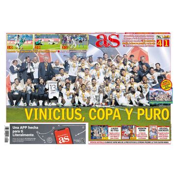 Las portadas de AS de enero