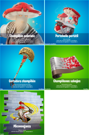 Cómo conseguir gratis la skin Champiñón Colorado en Fortnite con Recomienda a un Amigo