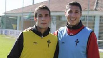 <b>DOS BALAS. </b>Hugo Mallo y Roberto Lago están atravesando por un momento dulce en el Celta.