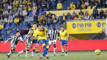 21/02/2026 FUTBOL SEGUNDA DIVISION TEMPORADA 25/26 PARTIDO UD LAS PALMAS - CASTELLON