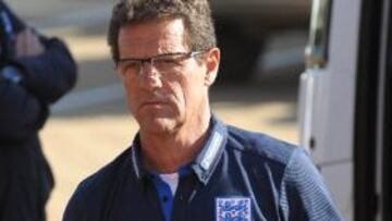 CUESTIONADO. El pobre papel de Inglaterra en el Mundial de Sudáfrica puso al italiano en el punto de mira. Después unas notas publicadas en la web capelloindex.com desataron la ira en Inglaterra.