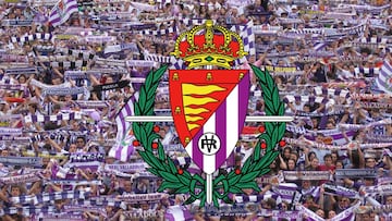 Escudo antiguo del Real Valladolid que volverá a ser el oficial a partir del 1 de julio de 2024.