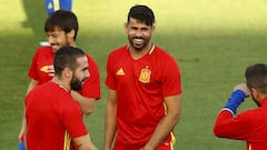 Diego Costa in line to lead Spain's attack against Italy