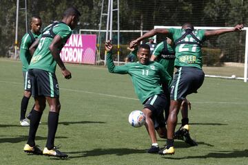 Entrenamiento de Atlético Nacional en Guarne,Antioquia