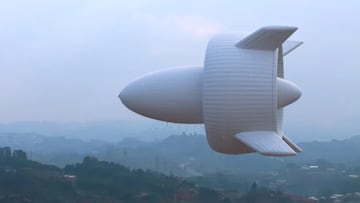 The Asian country takes another step in its commitment to wind energy. A flying turbine that is quiet and less visible at ground level.