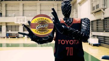 Cue, el robot de Toyota que mejora los tiros libres de José Manuel Calderón en los Cleveland Cavaliers