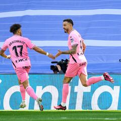 Aprobados y suspensos de un Espanyol al revés en el Bernabéu