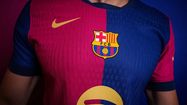 El Barcelona presenta su nueva camiseta con guiño al centenario
