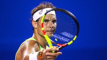 Nadal renuncia a Acapulco al resentirse de su lesión