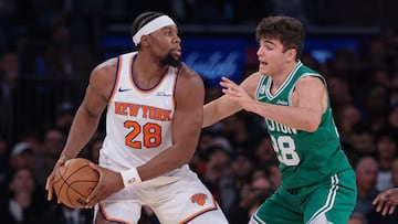 Guerschon Yabusele y Hugo González -