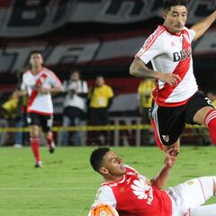 River Plate inició su gloria internacional ante colombianos